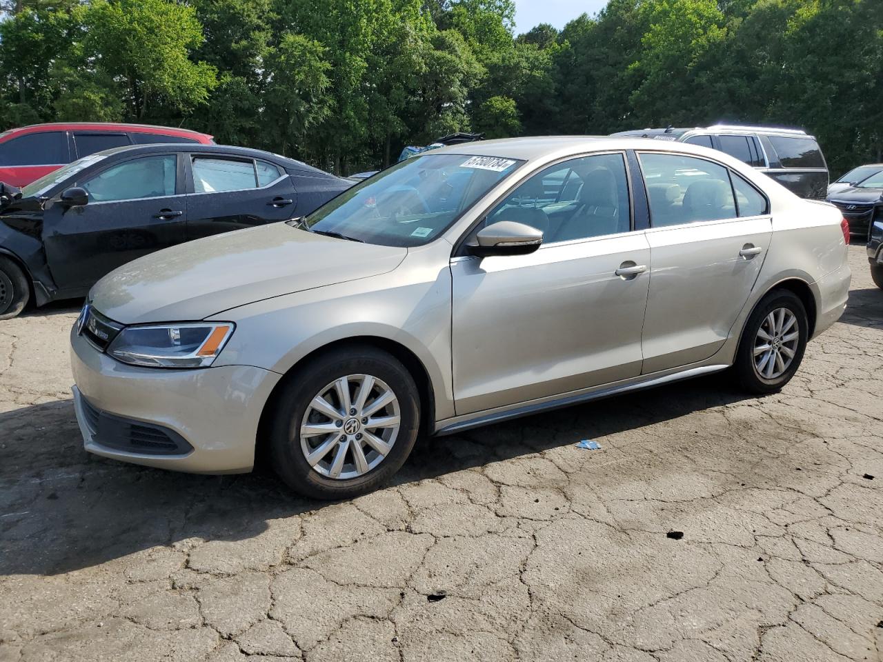 2013 Volkswagen Jetta Hybrid vin: 3VW637AJ6DM275731