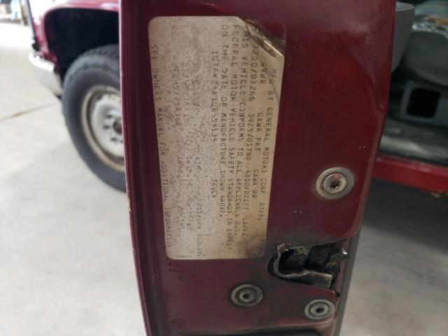 1990 GMC Sierra K2500 VIN: 1GTFK24K1LE554134 Lot: 59486424