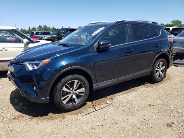  TOYOTA RAV4 2017 Синий