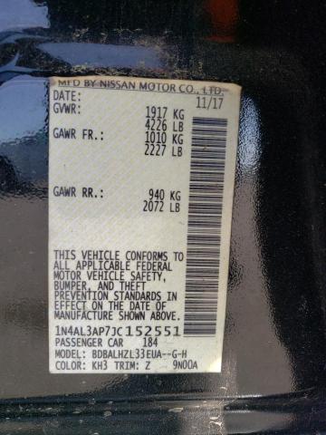 2018 NISSAN ALTIMA 2.5 - 1N4AL3AP7JC152551