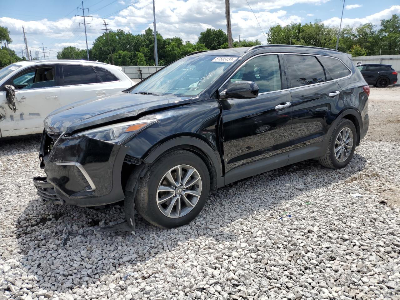 KM8SM4HF5JU277956 2018 Hyundai Santa Fe Se