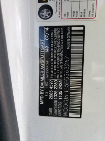 2015 MERCEDES-BENZ C 350 WDDGJ5HB5FG363267