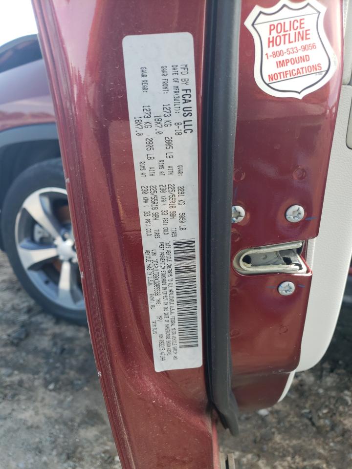 1C4PJLDB0KD269698 2019 Jeep Cherokee Limited