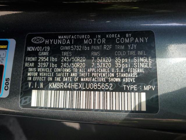 KM8R44HEXLU085652 Hyundai Palisade S 14