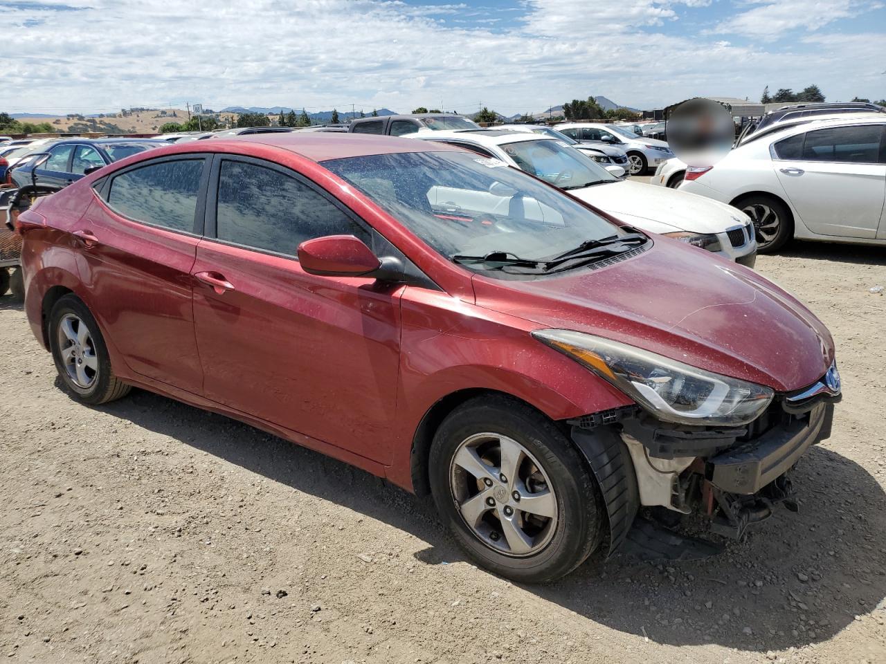 5NPDH4AE3EH460825 2014 Hyundai Elantra Se