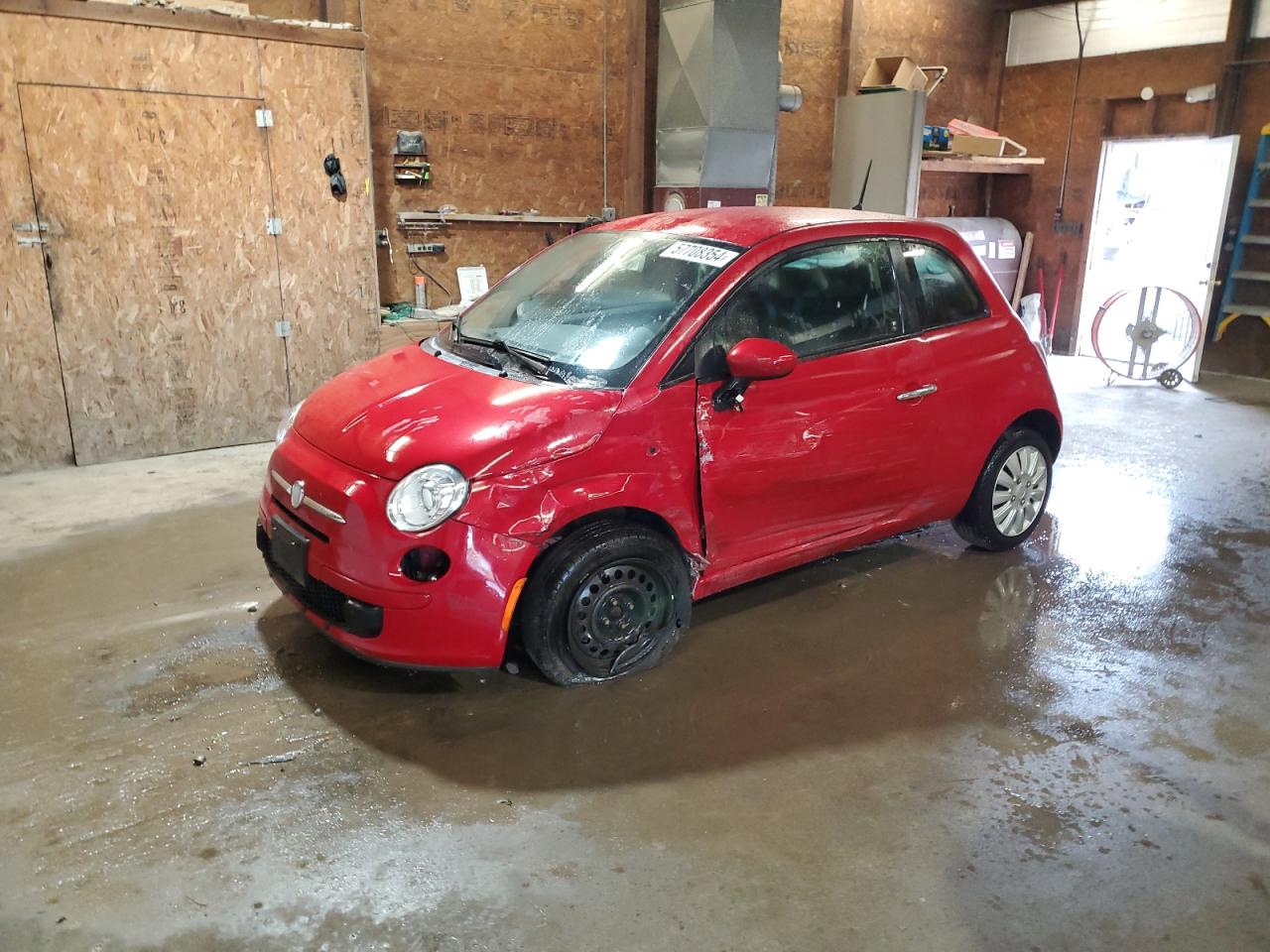 2012 Fiat 500 Pop vin: 3C3CFFAR7CT366397