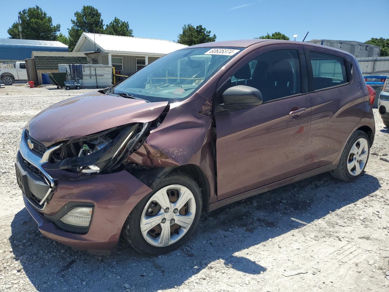 Lot #2888607150 2020 CHEVROLET SPARK LS