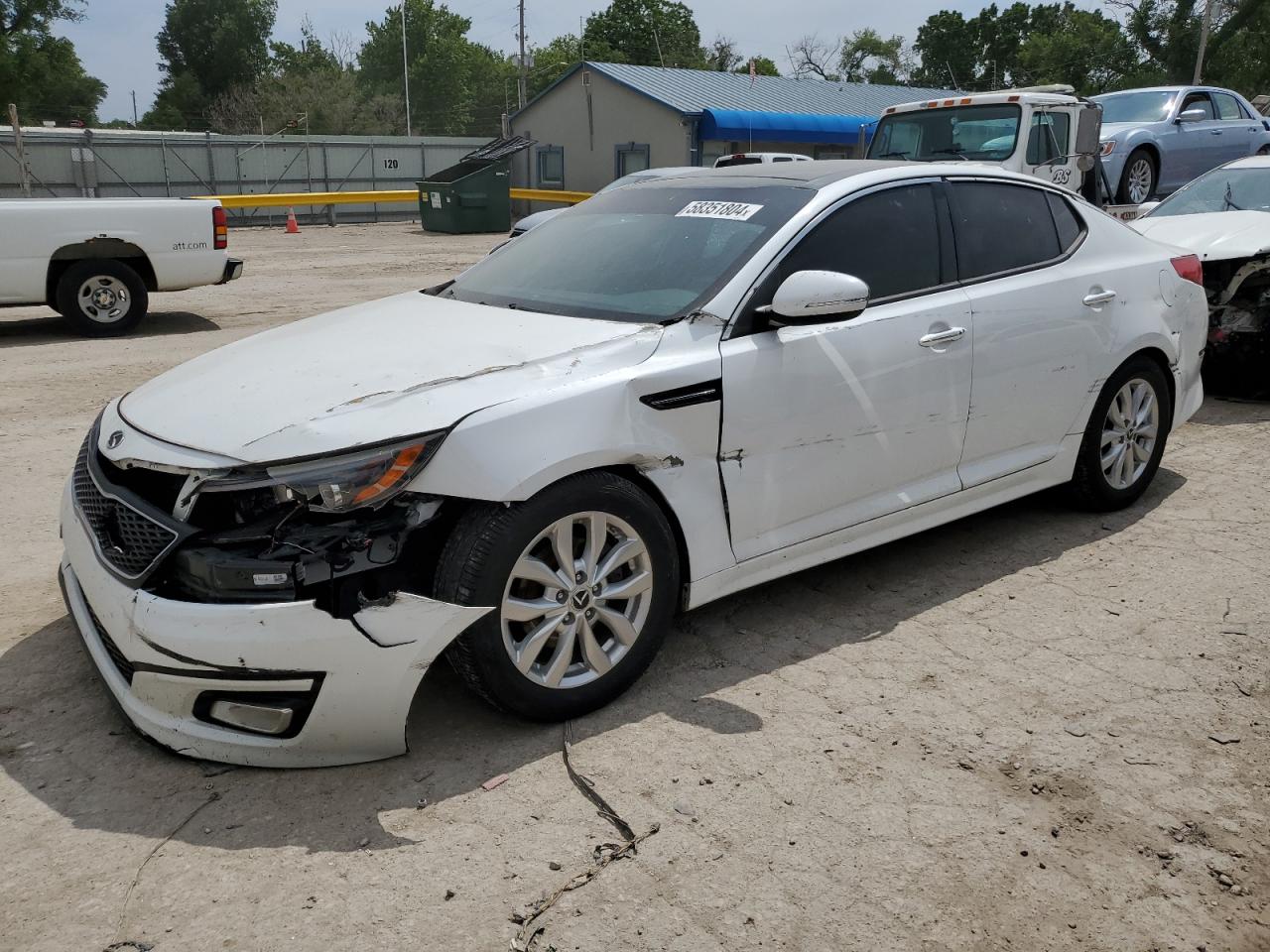 2015 Kia Optima Ex vin: 5XXGN4A79FG503987