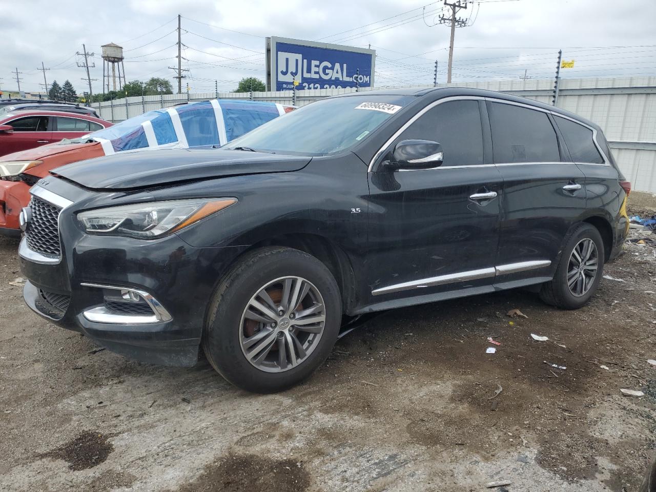 2019 Infiniti Qx60 Luxe vin: 5N1DL0MNXKC566842