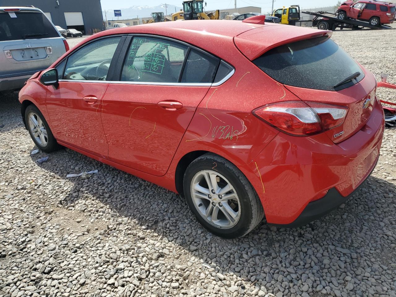 2017 Chevrolet Cruze Lt vin: 3G1BE6SM4HS589032