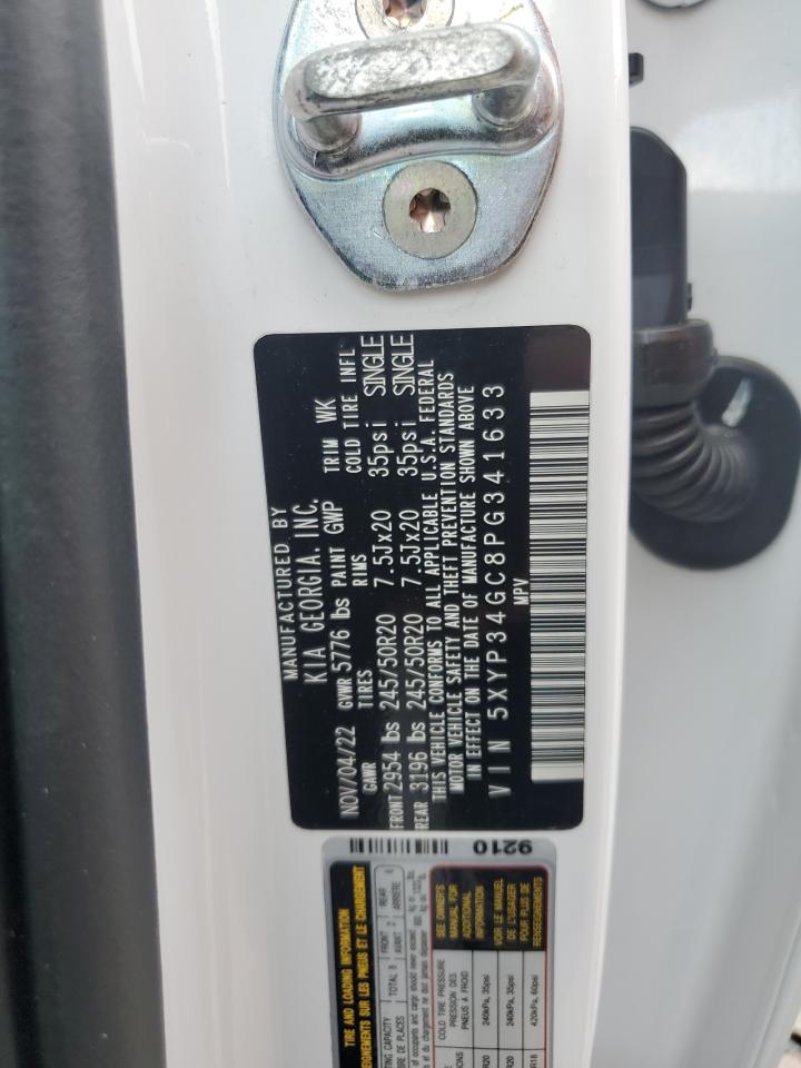 5XYP34GC8PG341633 2023 Kia Telluride Ex