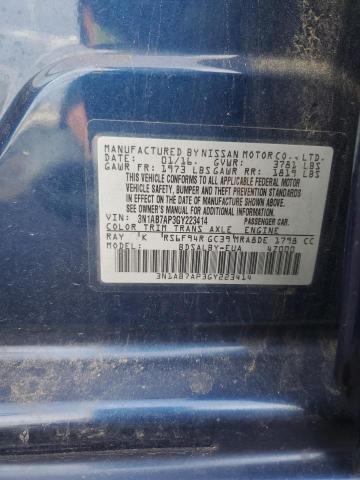 2016 NISSAN SENTRA S - 3N1AB7AP3GY223414