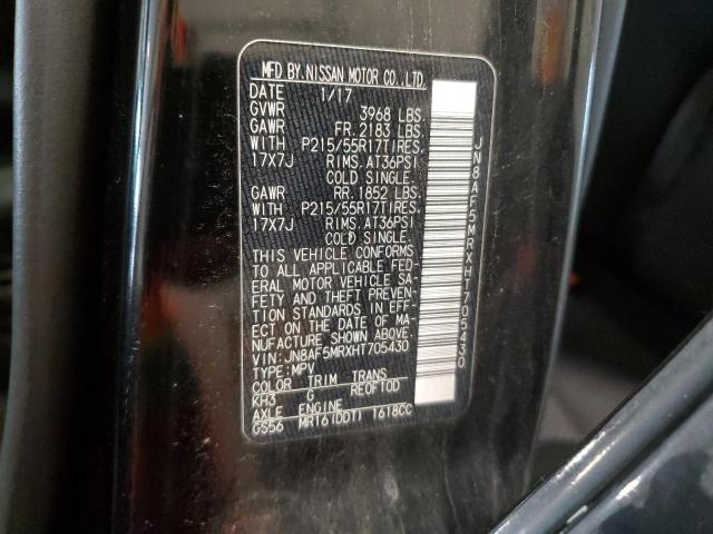 2017 NISSAN JUKE S - JN8AF5MRXHT705430