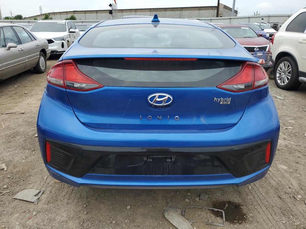 KMHC65LC4HU022503 2017 Hyundai Ioniq Blue