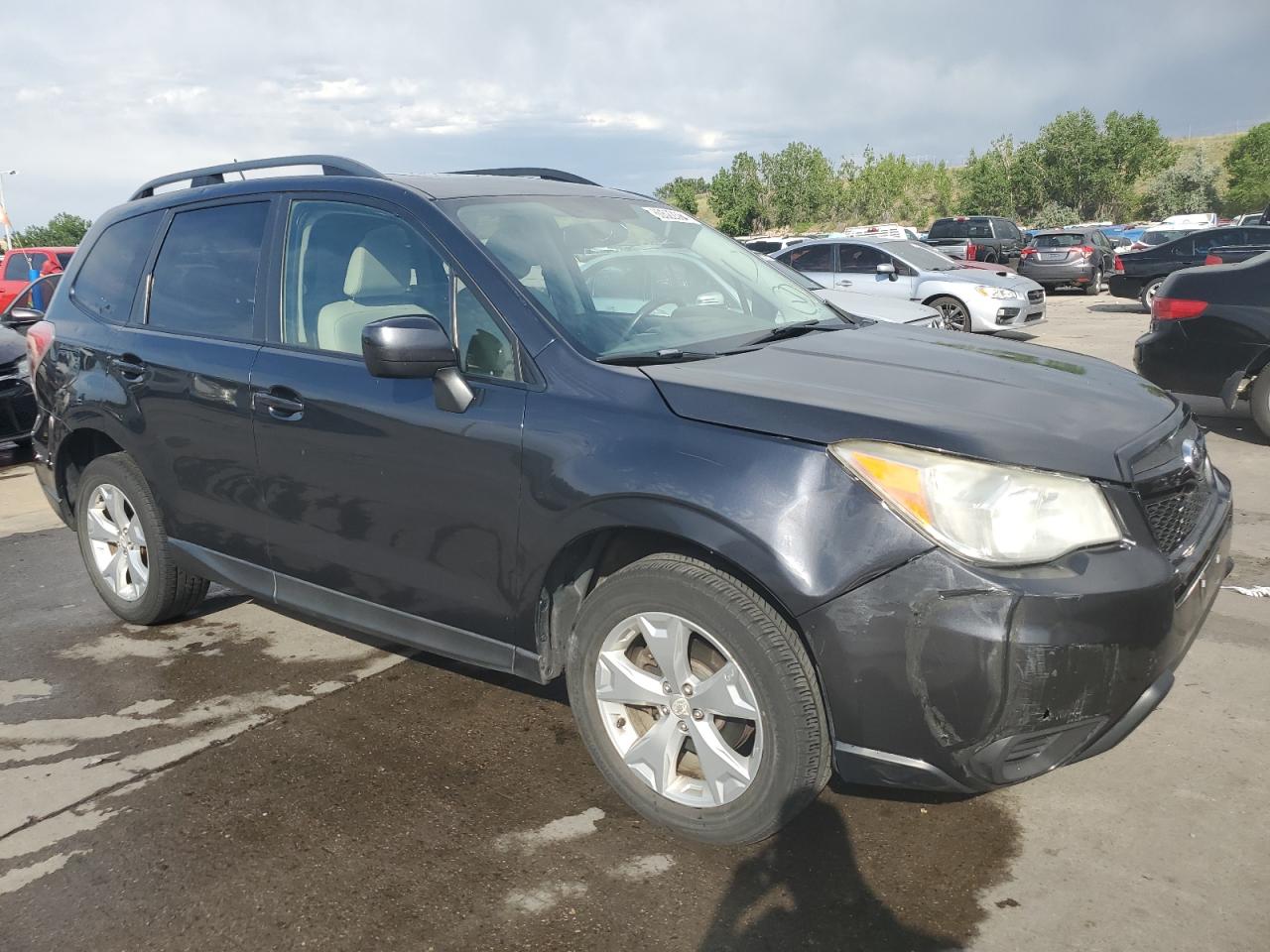 2014 Subaru Forester 2.5I Premium vin: JF2SJAEC5EH455337