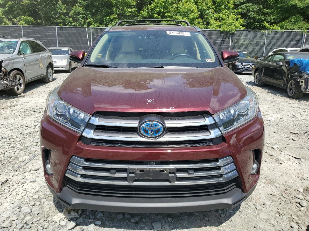 5TDDGRFH5HS027427 2017 Toyota Highlander Hybrid Limited