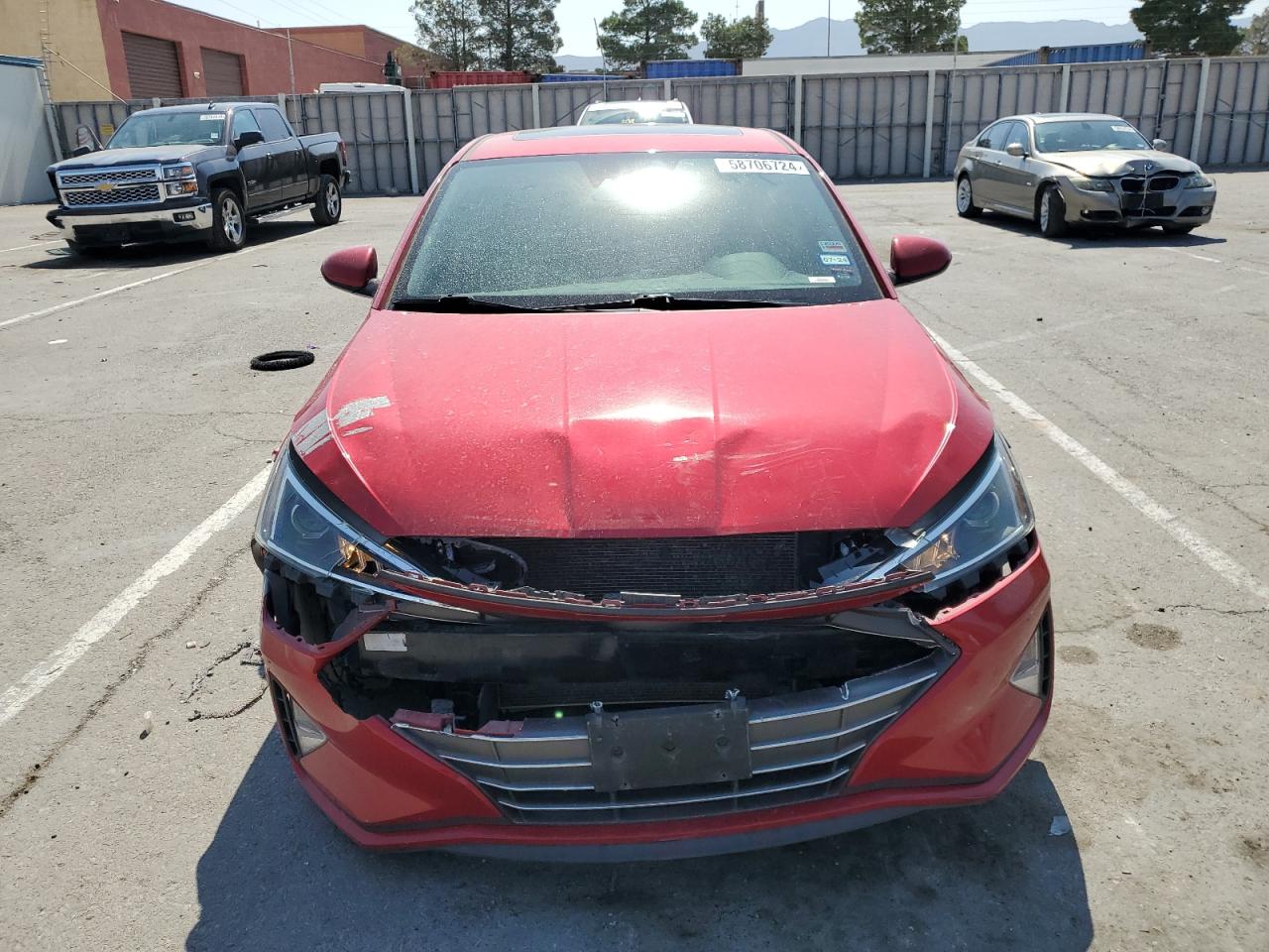 2020 Hyundai Elantra Sel vin: 5NPD84LF2LH594311