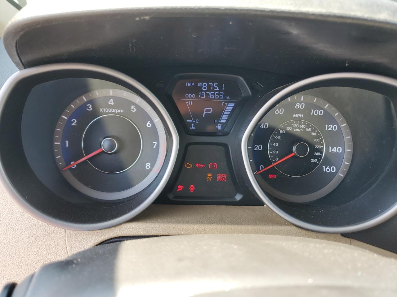 KMHDH4AE9DU870464 2013 Hyundai Elantra Gls