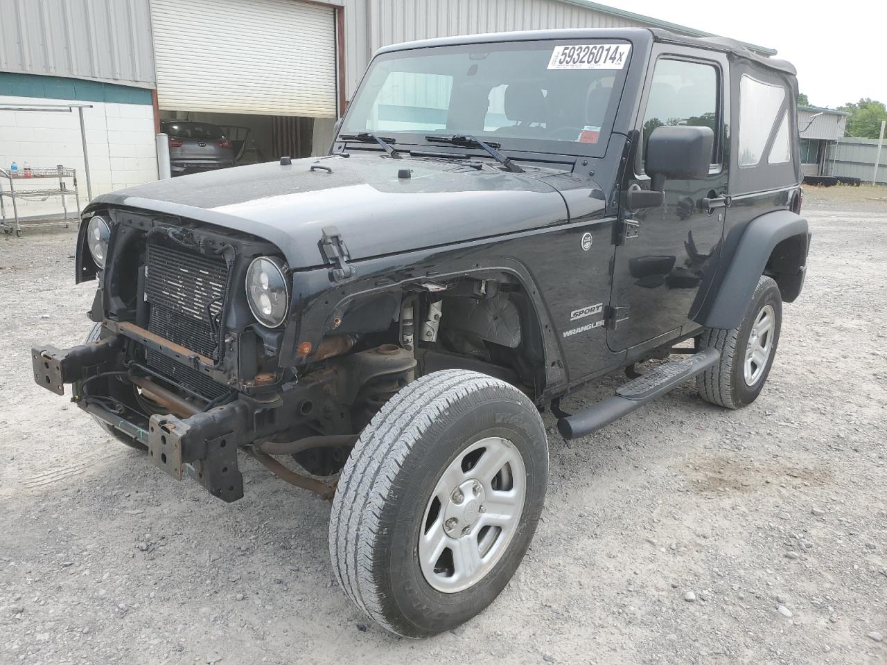 2017 Jeep Wrangler Sport vin: 1C4GJWAG6HL601904