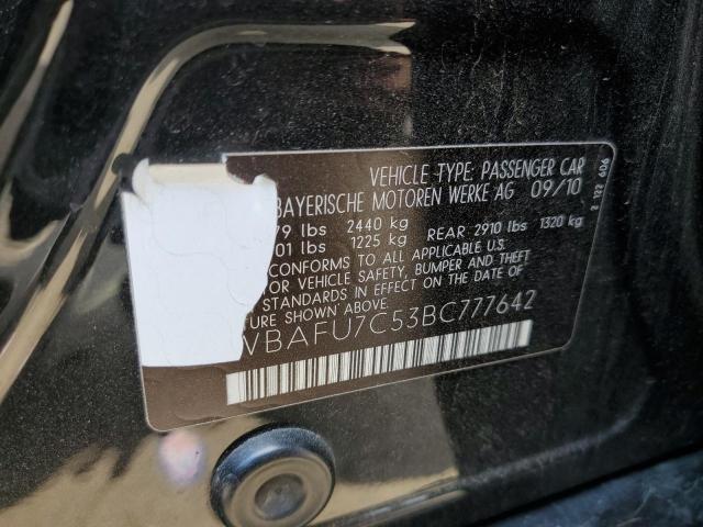 2011 BMW 535 Xi VIN: WBAFU7C53BC777642 Lot: 58514544