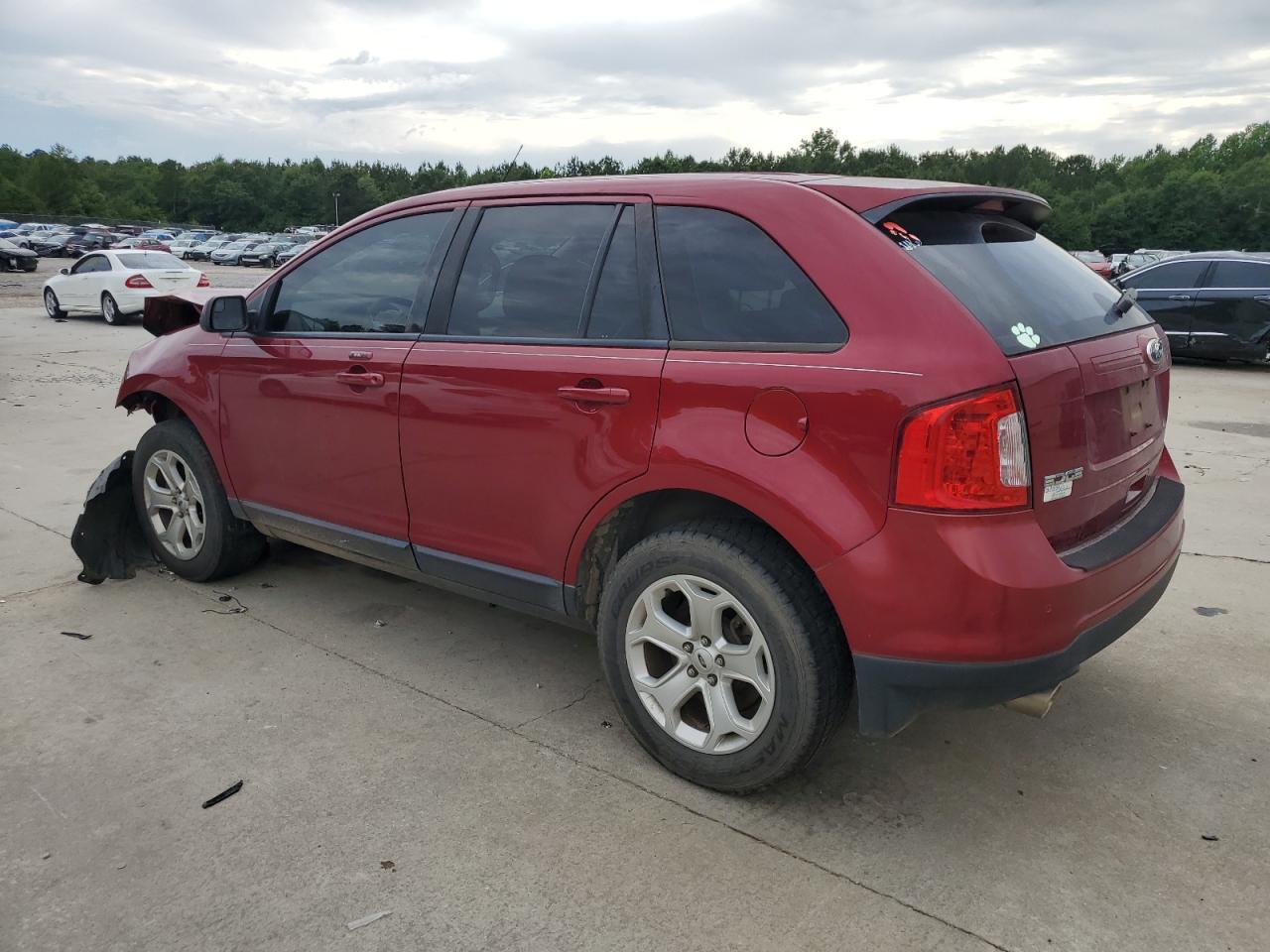 2014 Ford Edge Sel vin: 2FMDK3JC0EBA29117