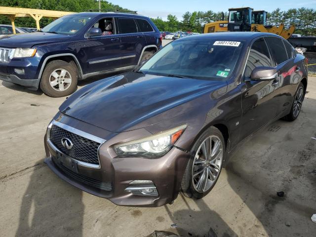 2014 Infiniti Q50 Base VIN: JN1BV7AR5EM697474 Lot: 58017424