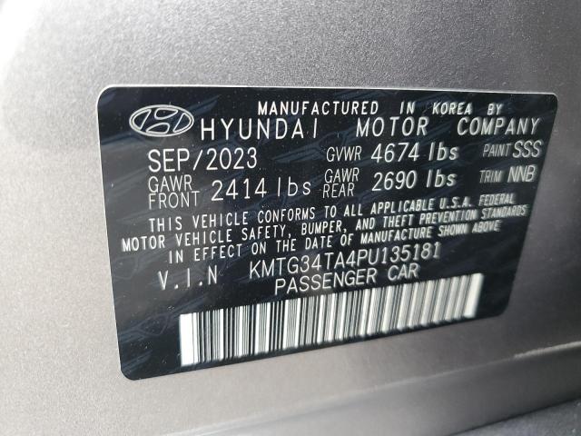 2023 GENESIS G70 BASE - KMTG34TA4PU135181