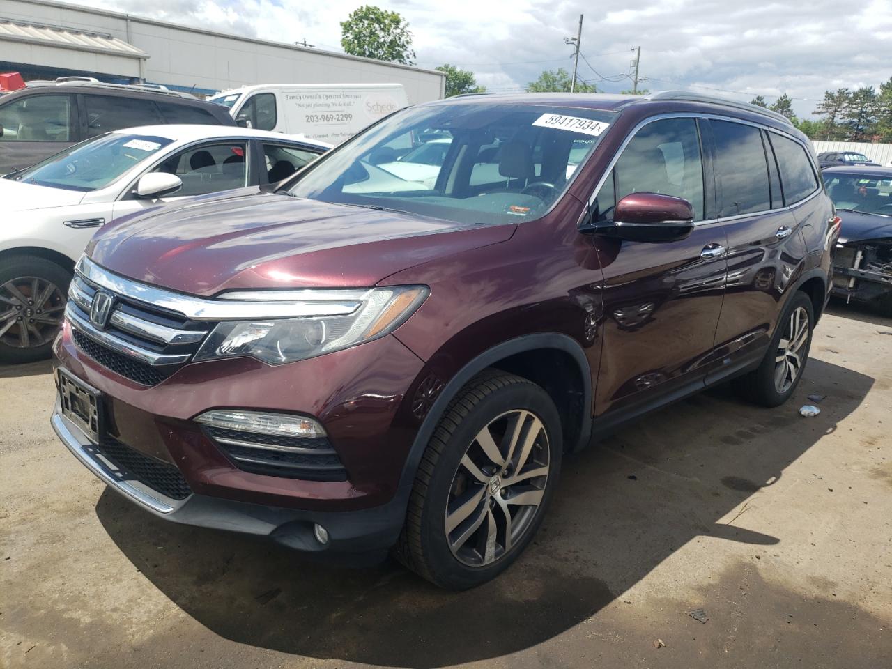 5FNYF6H05GB102544 2016 Honda Pilot Elite