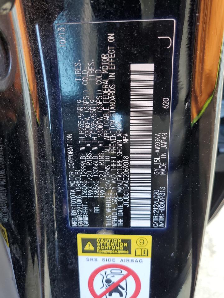 JTJBC1BA4E2069018 2014 Lexus Rx 450