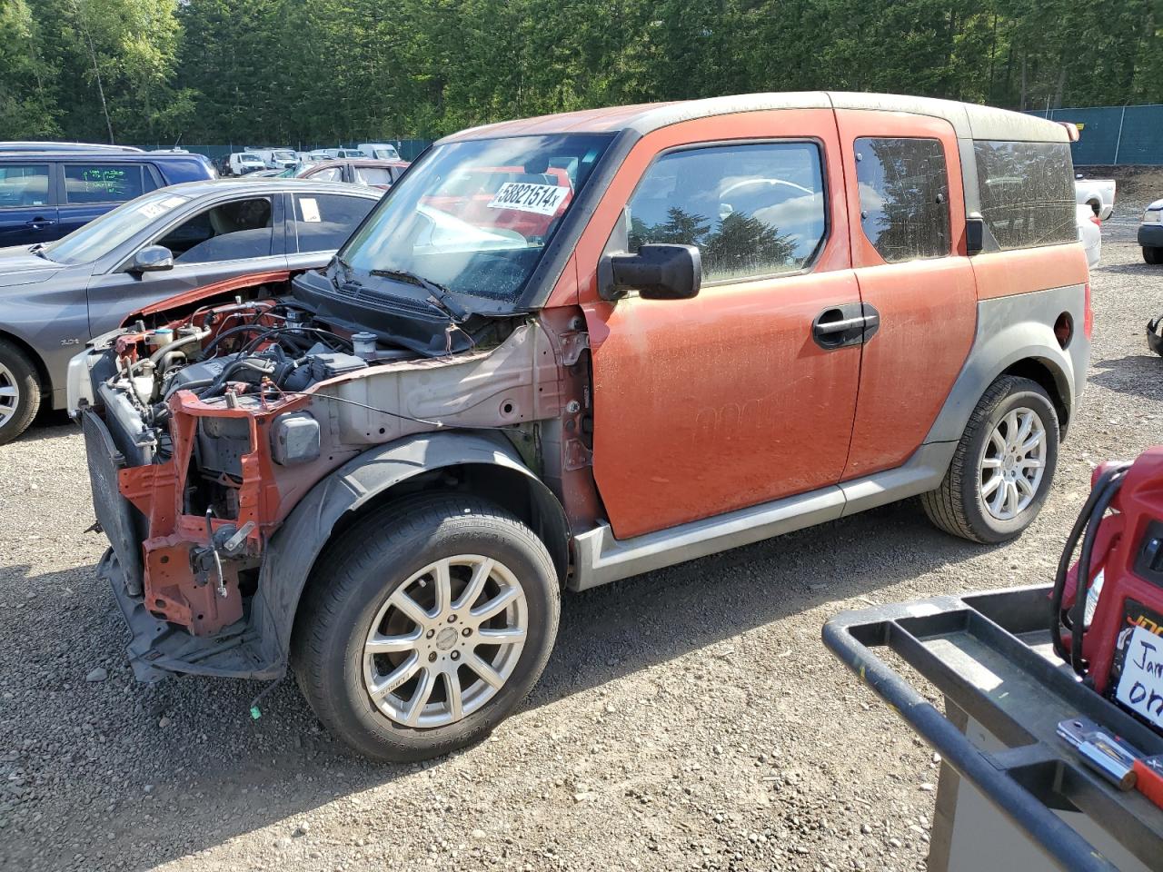 5J6YH18355L001676 2005 Honda Element Lx