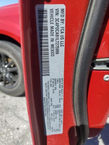 2020 Dodge Journey Se VIN: 3C4PDCAB1LT275999 Lot: 60953484