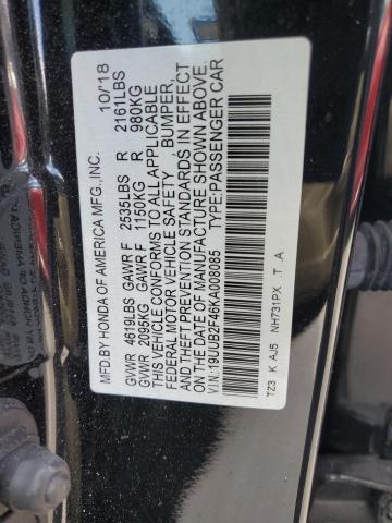 2019 Acura Tlx Technology VIN: 19UUB2F46KA008085 Lot: 59653234