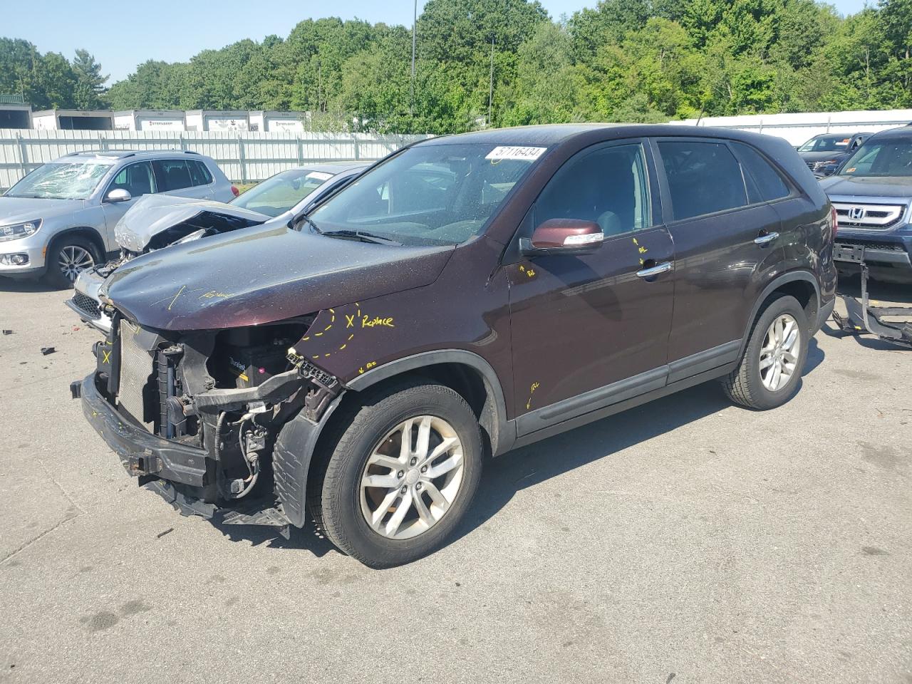 5XYKT3A62FG648625 2015 Kia Sorento Lx