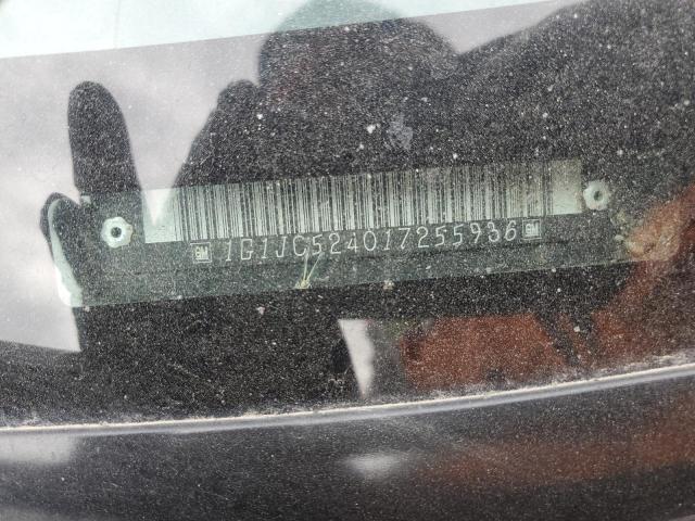 2001 Chevrolet Cavalier Base VIN: 1G1JC524017255936 Lot: 57135424