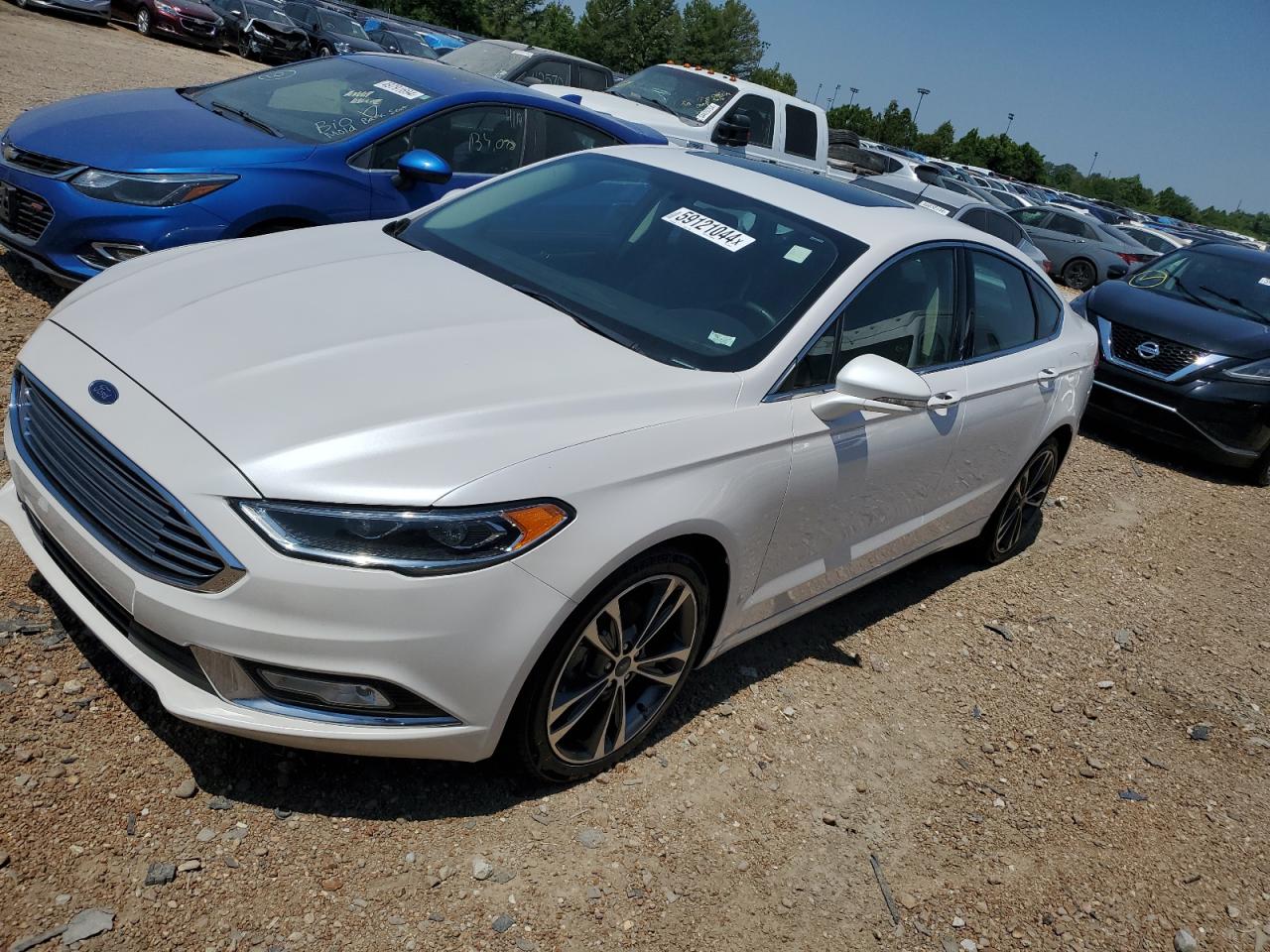 Lot #2603572537 2018 FORD FUSION TIT