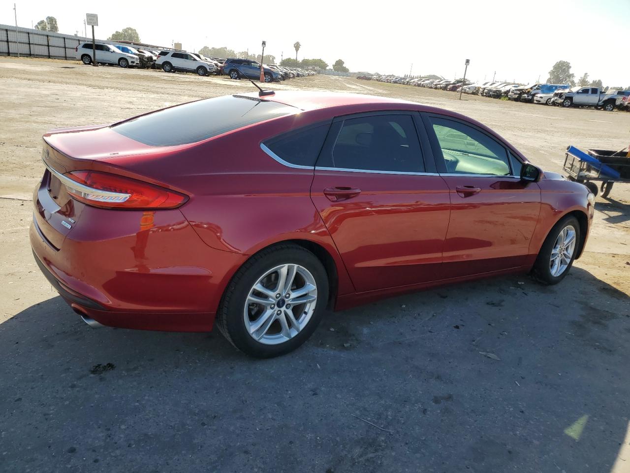 2018 Ford Fusion Se vin: 3FA6P0HD8JR233127