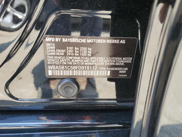 2015 BMW 535 I VIN: WBA5B1C58FD919112 Lot: 60191134