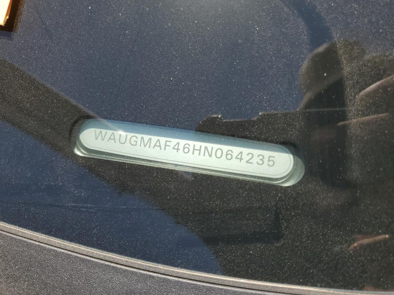 WAUGMAF46HN064235 2017 Audi A4 Ultra Premium