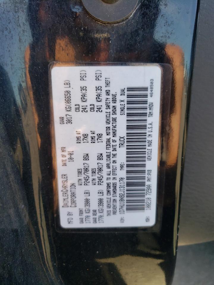 1D7HU18N92J131170 2002 Dodge Ram 1500