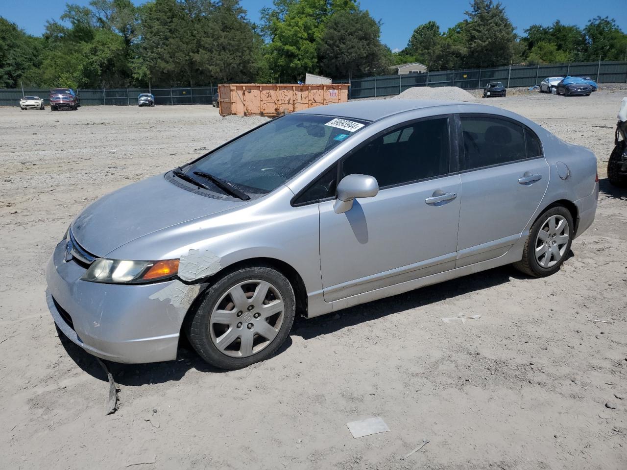 1HGFA16568L076561 2008 Honda Civic Lx