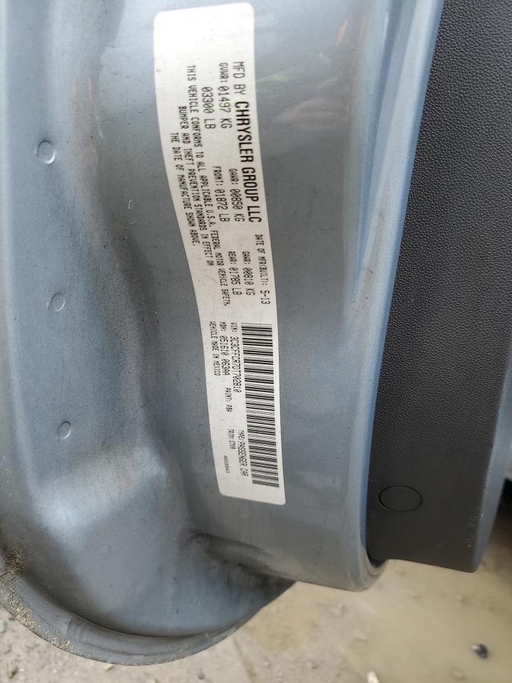 3C3CFFCR7DT702810 2013 Fiat 500 Lounge