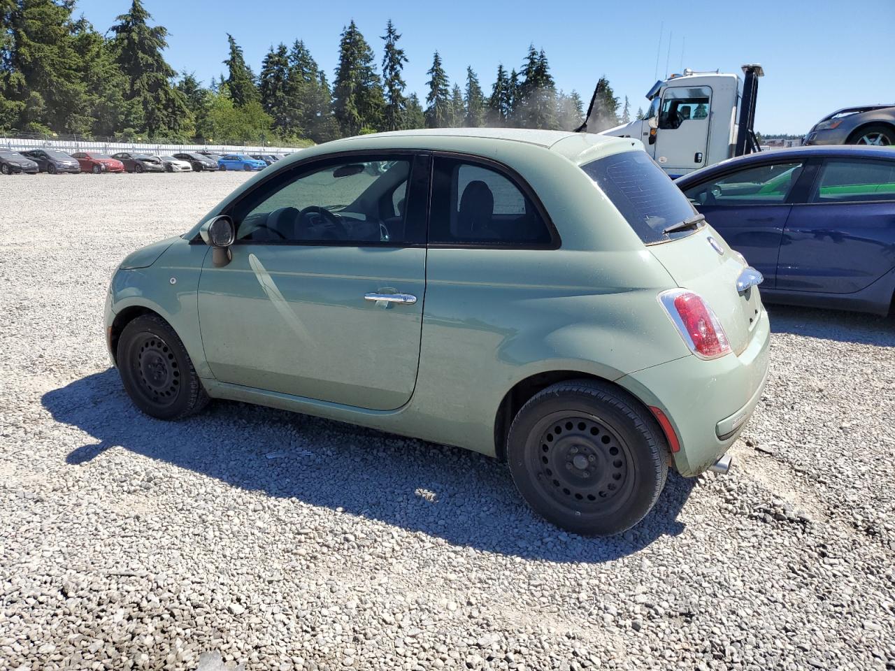 2014 Fiat 500 Pop vin: 3C3CFFAR3ET236586