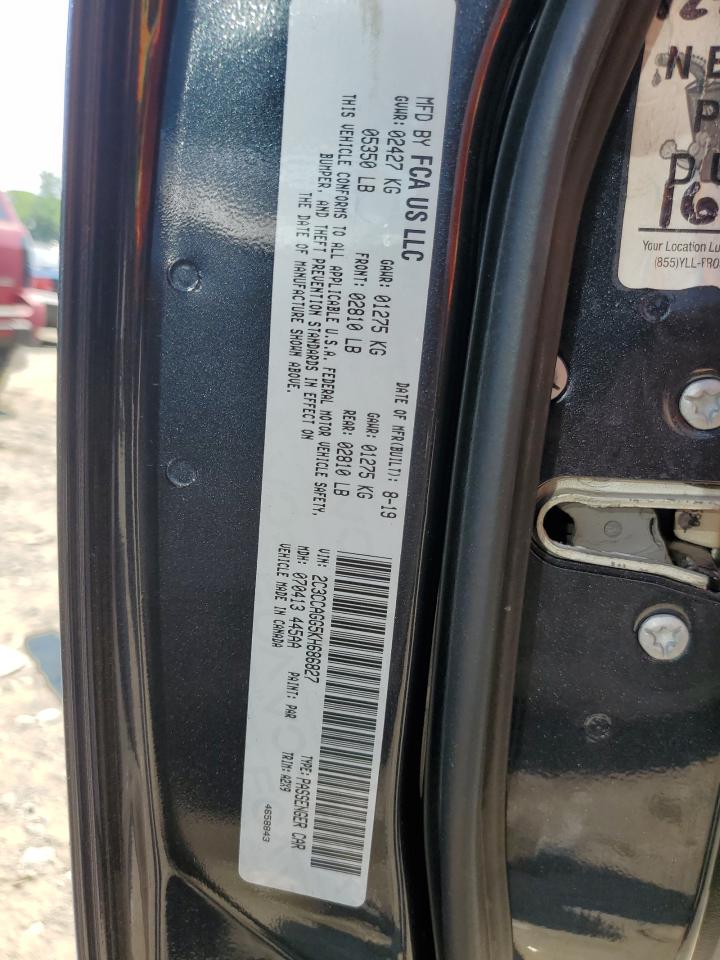 2C3CCAGG5KH686827 2019 Chrysler 300 S