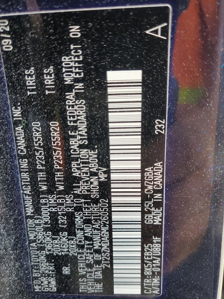 2T2SZMDA6MC260502 2021 Lexus Rx 350 F-Sport