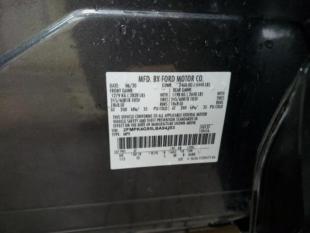 2FMPK4G95LBA94203 2020 FORD EDGE - Image 13