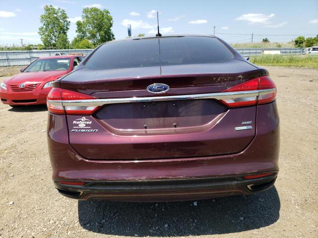 VIN 3FA6P0T91HR170563 2017 Ford Fusion, SE no.6