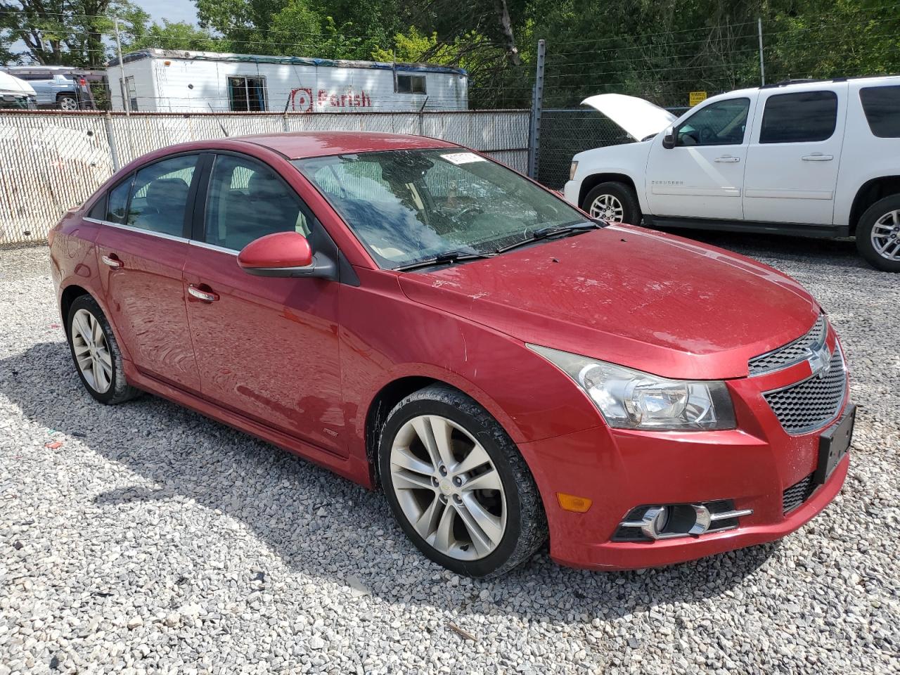 2014 Chevrolet Cruze Ltz vin: 1G1PG5SB3E7399175