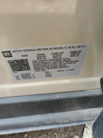 2022 GMC Terrain At4 VIN: 3GKALYEV5NL194571 Lot: 57487324