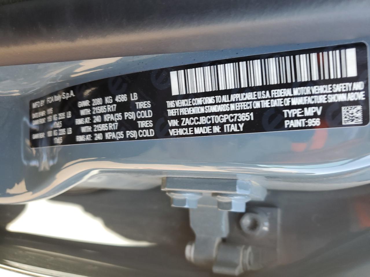 ZACCJBCT0GPC73651 2016 Jeep Renegade Trailhawk