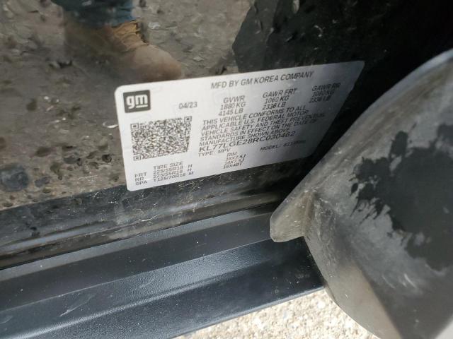 2024 Chevrolet Trax 1Rs VIN: KL77LGE28RC030462 Lot: 57817764